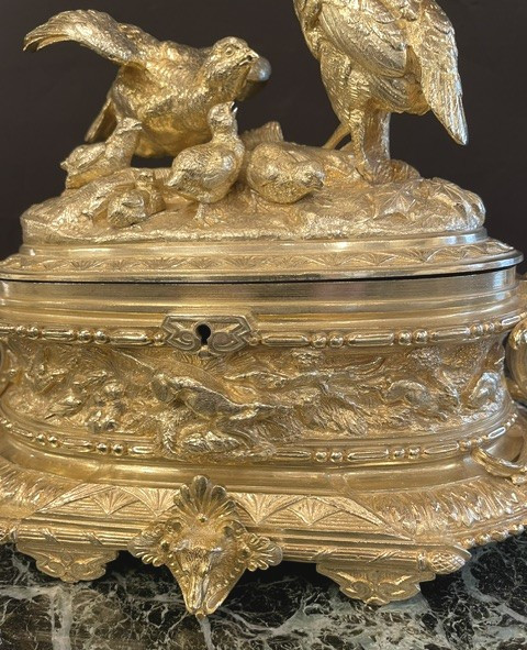 coffret bronze doré de J MOIGNIEZ-photo-2