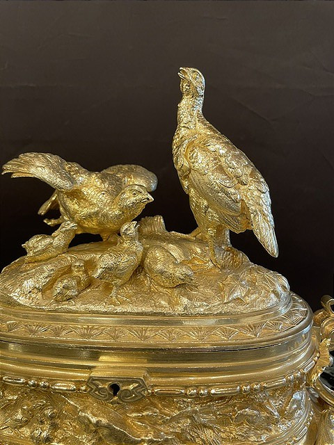 coffret bronze doré de J MOIGNIEZ-photo-3