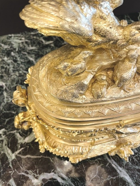 coffret bronze doré de J MOIGNIEZ-photo-3