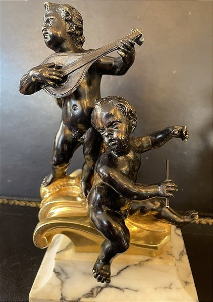 Putti Musicians Pair Of Bands-photo-2