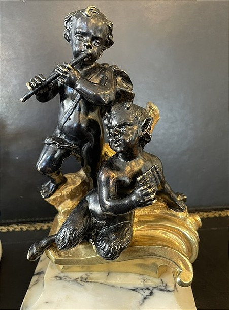 Putti Musicians Pair Of Bands-photo-3