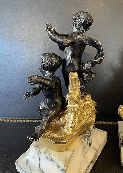 Putti Musicians Pair Of Bands-photo-3
