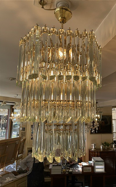 Venini Murano Chandelier-photo-2