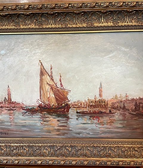 "venice" Painting-photo-3