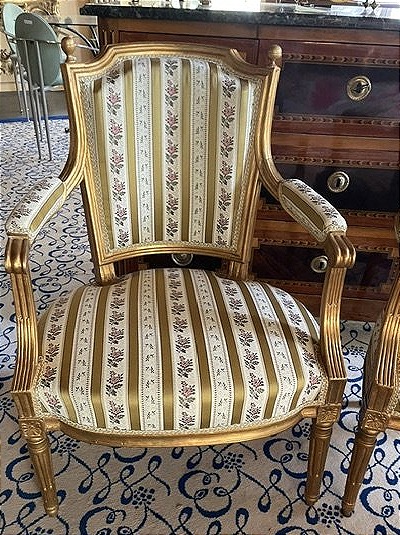 Pair Of Cabriolet Armchairs-photo-2