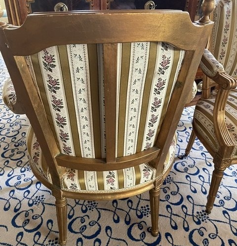 Pair Of Cabriolet Armchairs-photo-2