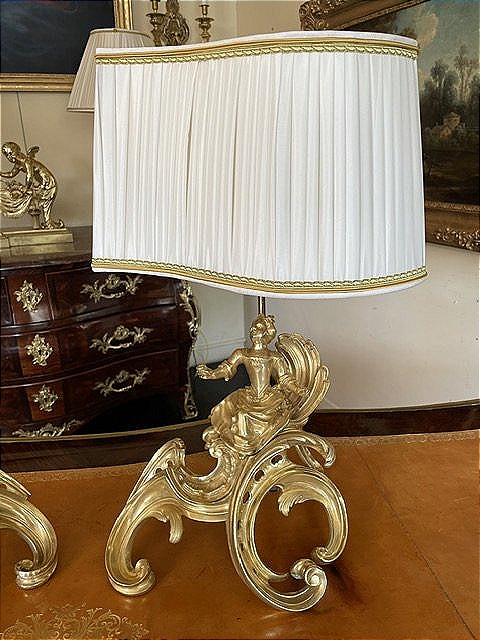 Lampes chenets-photo-2