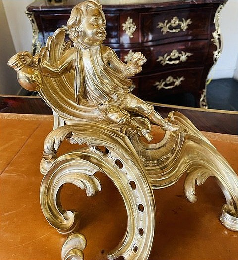 Lampes chenets-photo-4