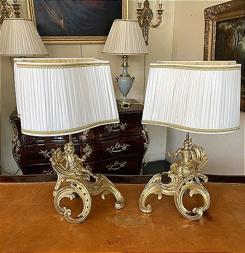 Lampes chenets-photo-5
