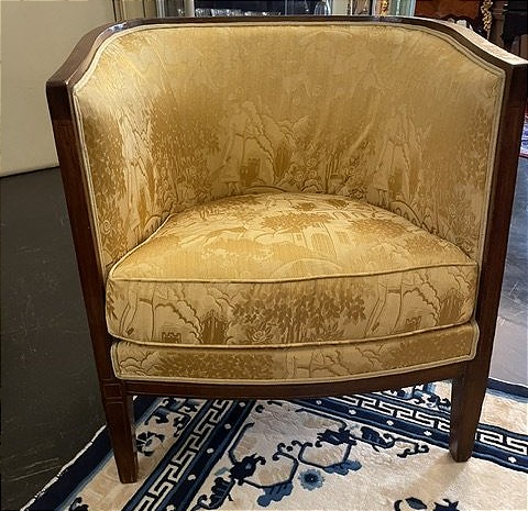 fauteuils salon art déco-photo-2