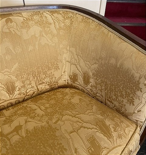 fauteuils salon art déco-photo-2