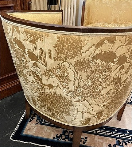 fauteuils salon art déco-photo-3