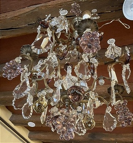 Lustre murano aux fruits-photo-2