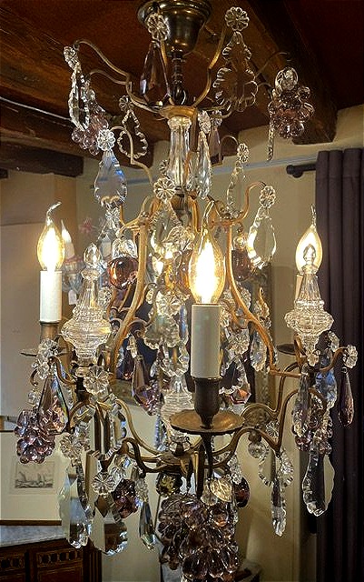 Lustre murano aux fruits
