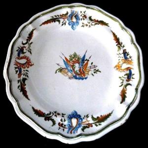 Moustiers 18èm Révolution Aux Drapeaux, Un Canon, Et Boulets; - 