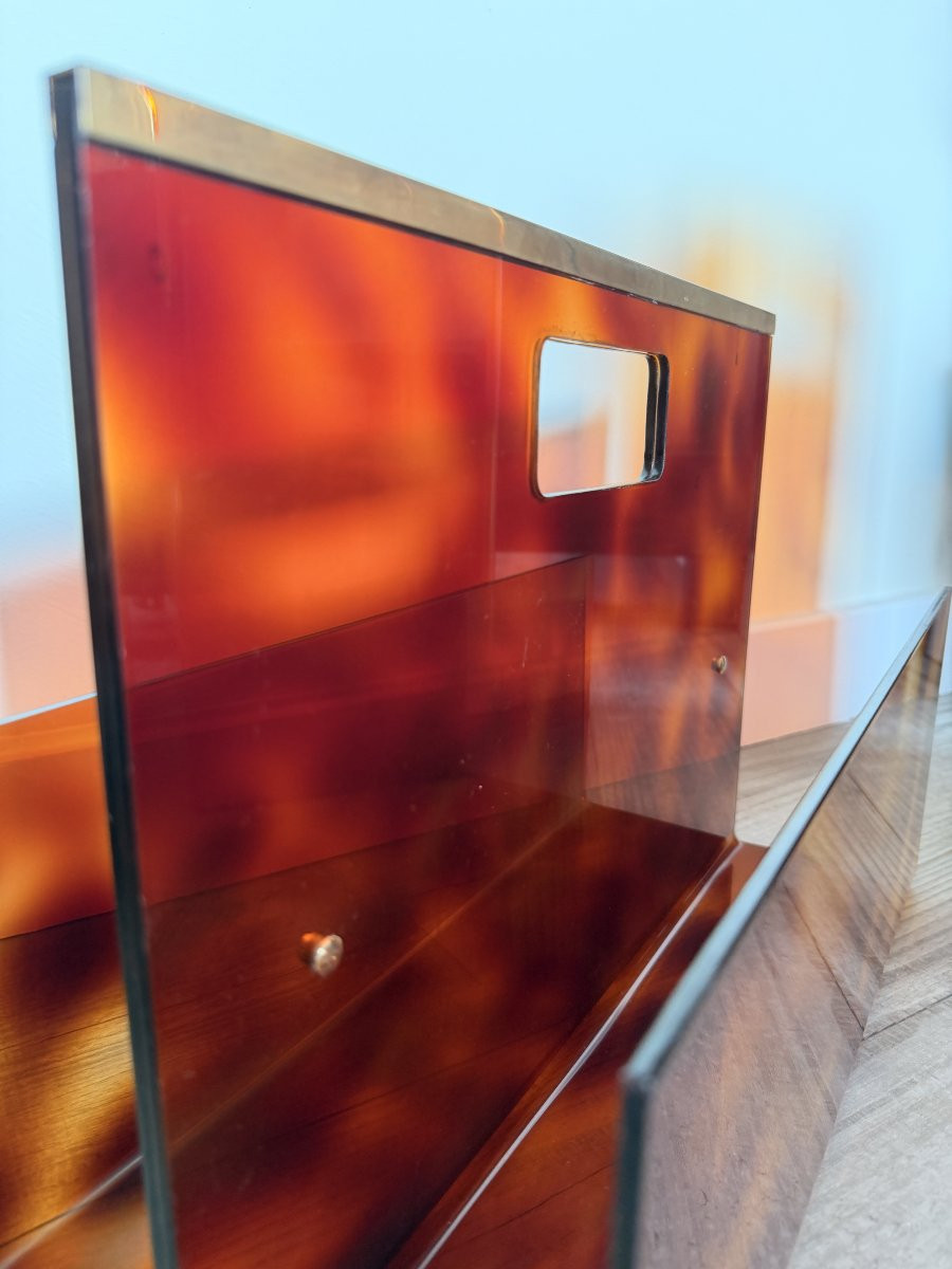 Magazine Rack & Umbrella Stand Duo "tortoise Shell", Michel Dumas-photo-4