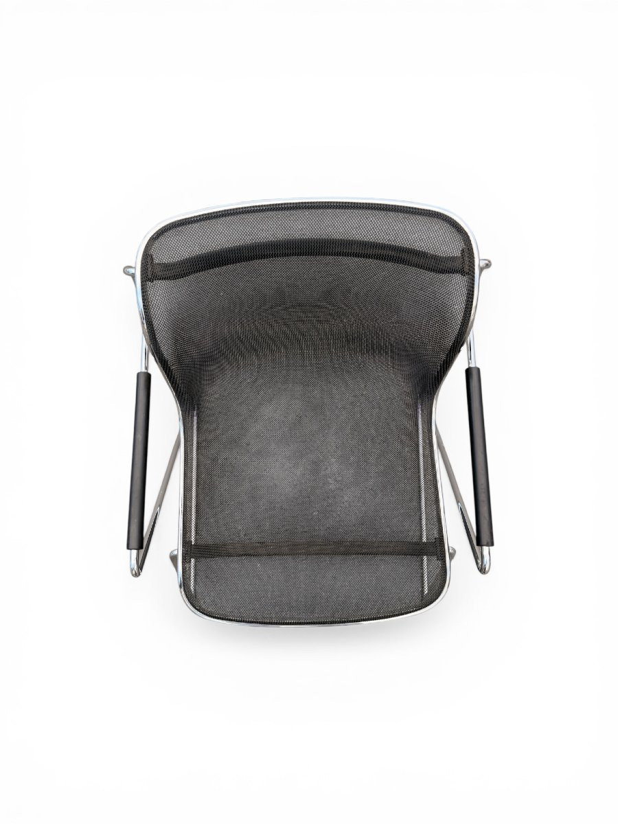 Penelope Pollock Chair | Castelli 1982 | Mesh And Black Steel-photo-4