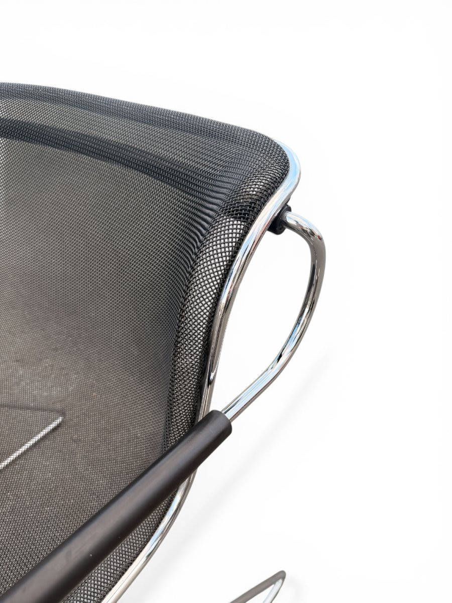 Penelope Pollock Chair | Castelli 1982 | Mesh And Black Steel-photo-6