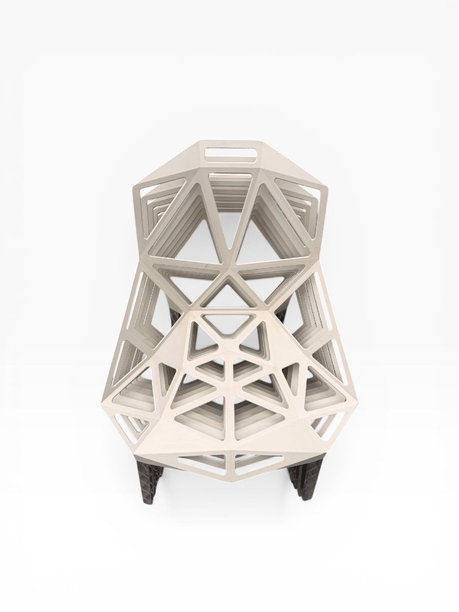 Importante Suite de 10 Chaises Chair One Magis, Konstantin Grcic, Provenance Terrasses Louvre-photo-3