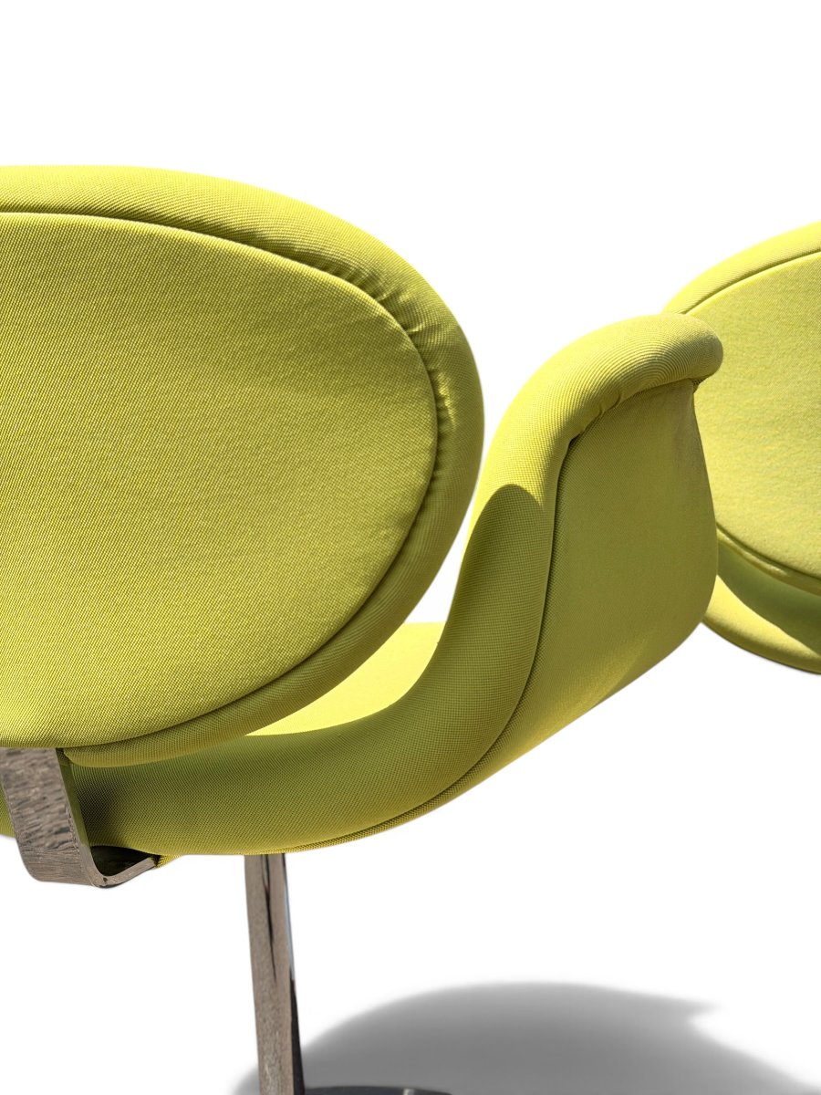 Pair Of "little Tulip" Armchairs By Pierre Paulin For Artifort, 1965-photo-5