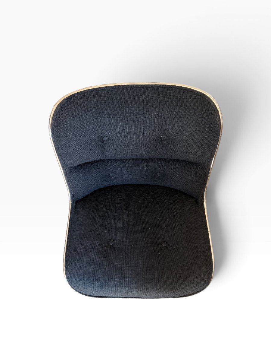 Fauteuil "Executive" sans accoudoirs par Charles Pollock pour Knoll, Première Édition-photo-2