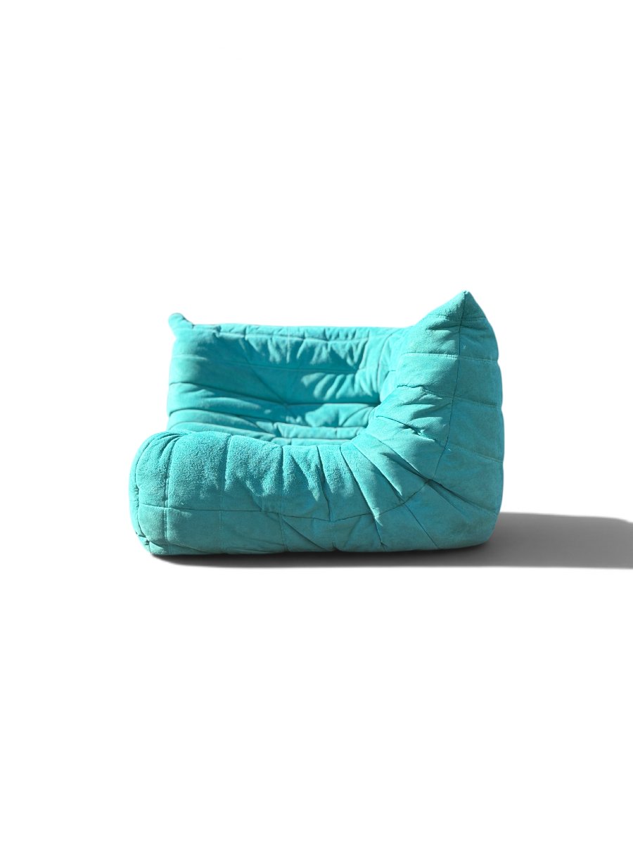 Togo Corner Module, Michel Ducaroy For Ligne Roset, Alcantara, 1980–1990-photo-2