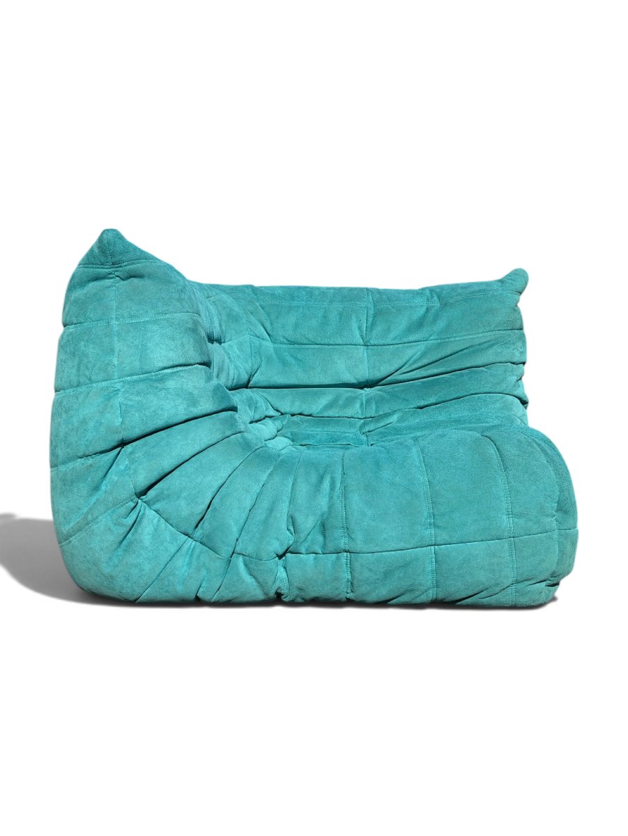 Togo Corner Module, Michel Ducaroy For Ligne Roset, Alcantara, 1980–1990-photo-2