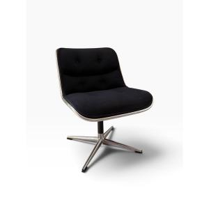 "executive" Armless Chair By Charles Pollock For Knoll, First Edition