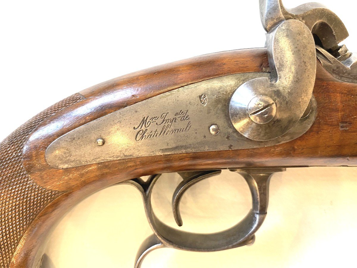 Pair Of Officer's Pistols Mle 1833, 2nd Type-photo-7
