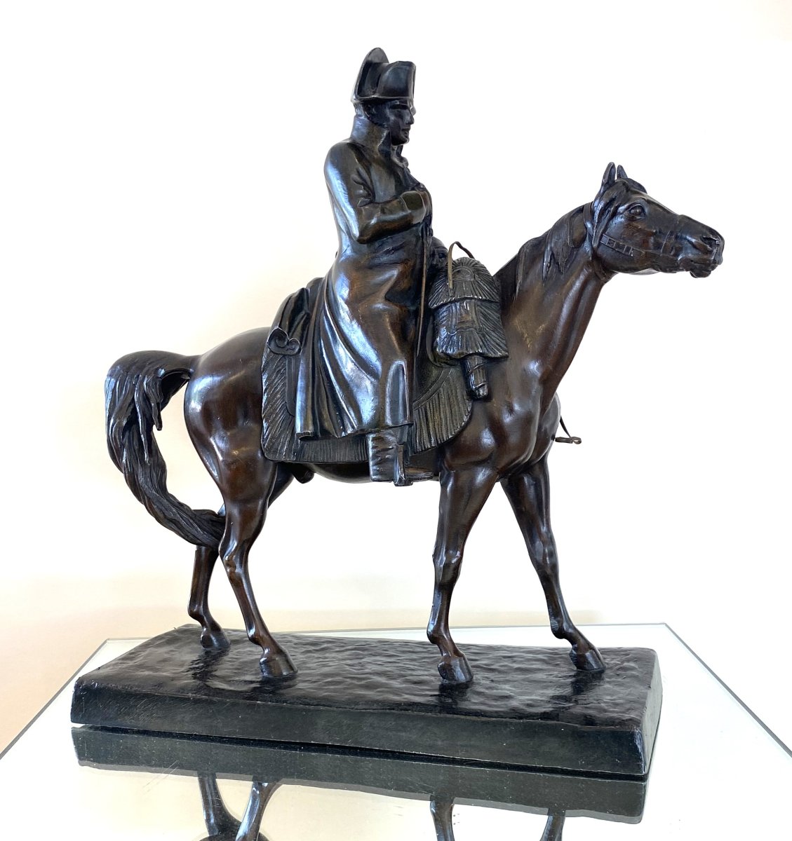 Bronze Equestrian Statue Of Napoleon I