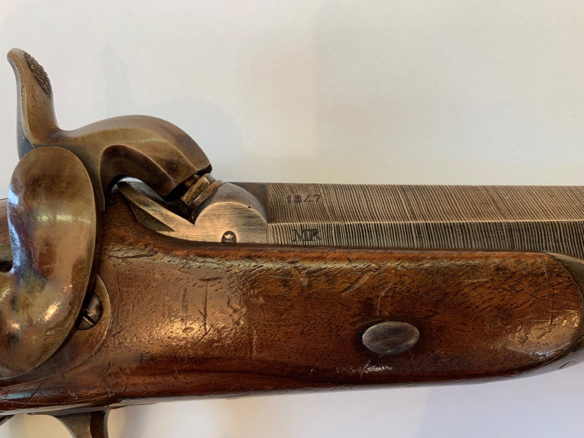 Paire De Pistolets d'Officier, Modèle 1833 2ème Type-photo-1