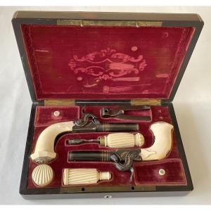 Boîte de pistolets de voyage