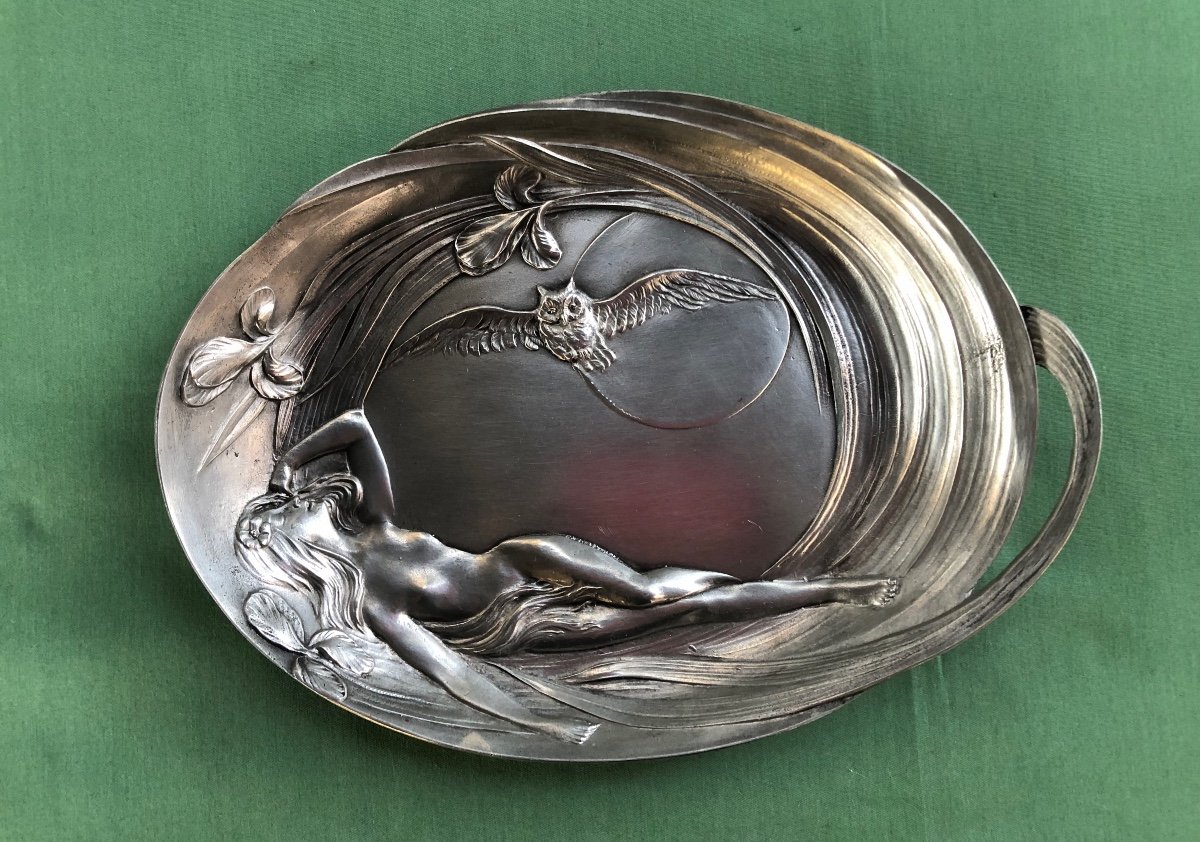 Oval Pewter Dish-photo-2