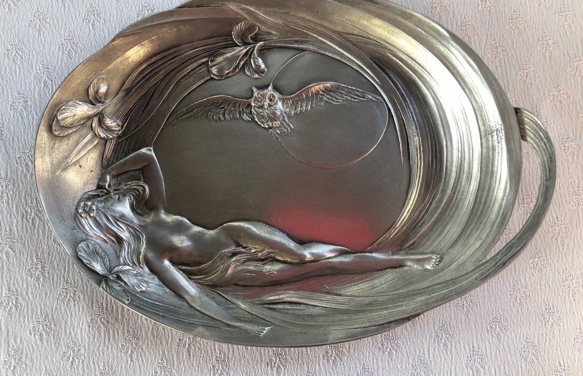 Oval Pewter Dish-photo-4