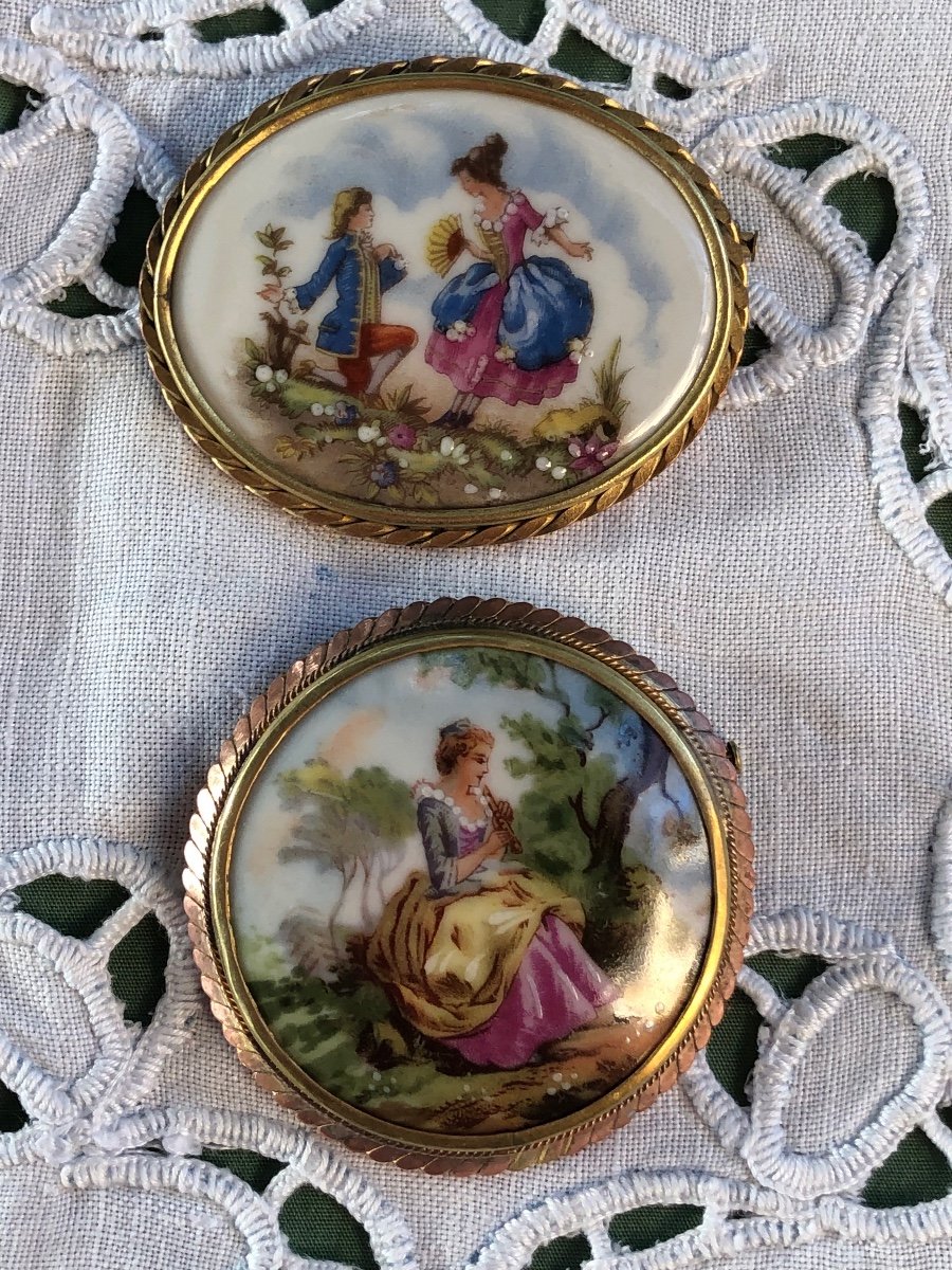 Broches Limoges 