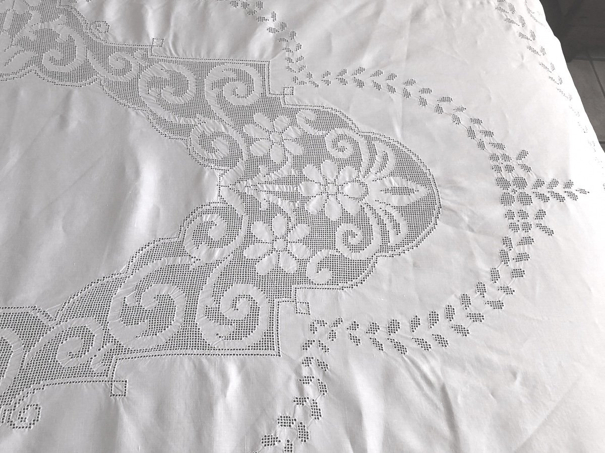  Nappes Et Serviettes En Fils Tirés 