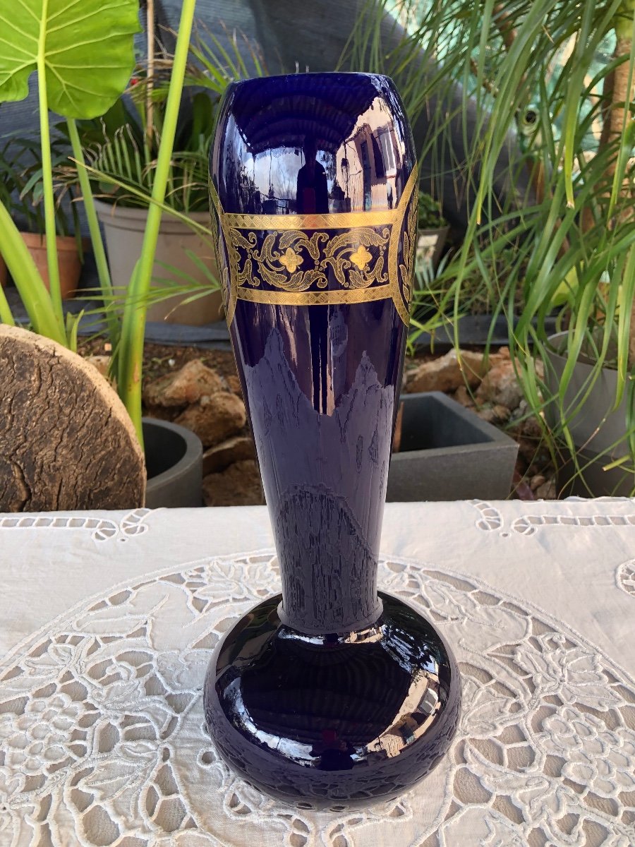 Blue Oven Vase -photo-2
