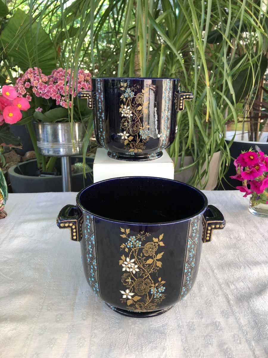 Paire De Cachés Pots -photo-1