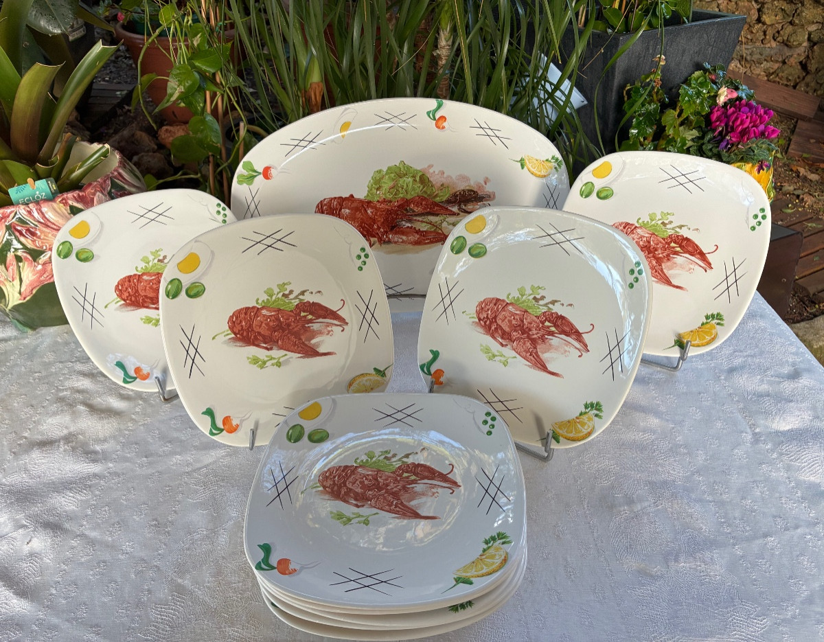 Service à écrevisses 