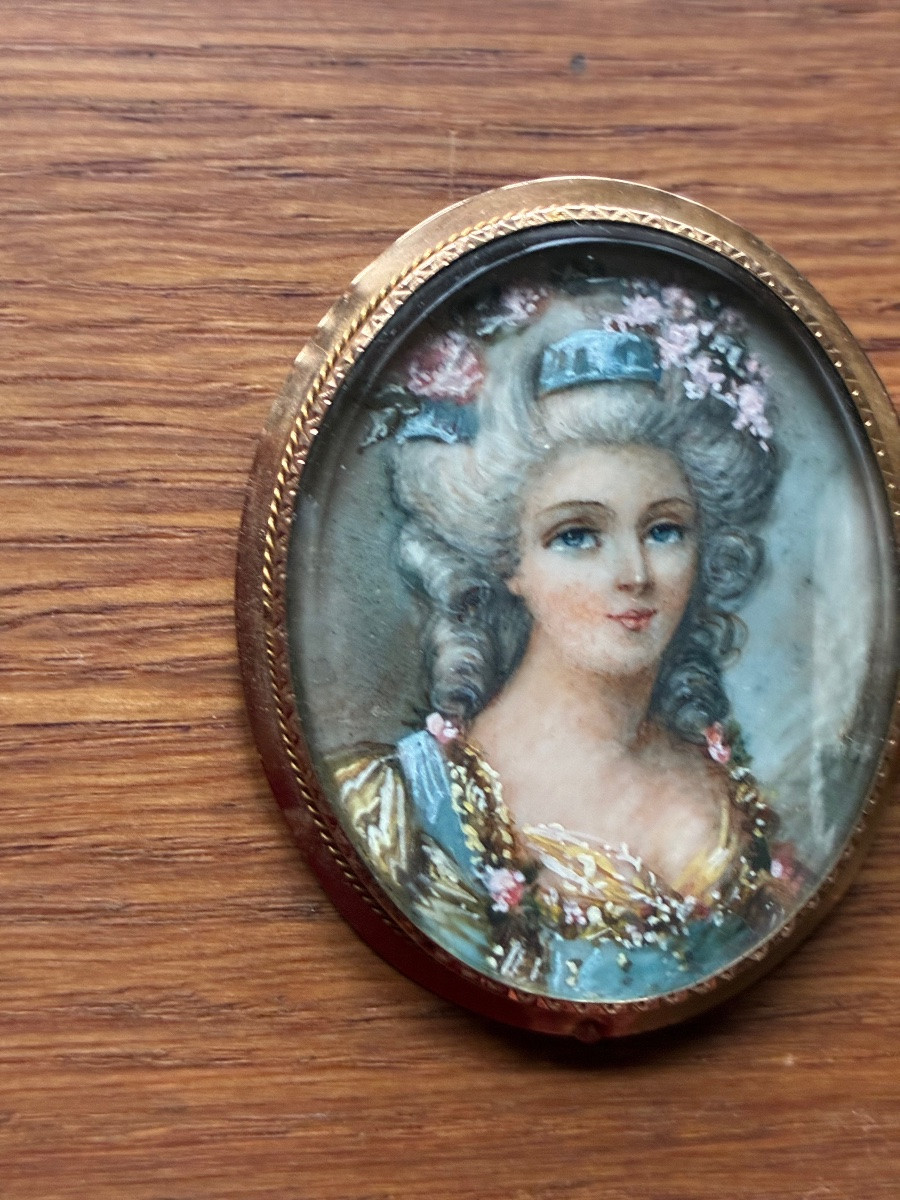 Broche en or -photo-2