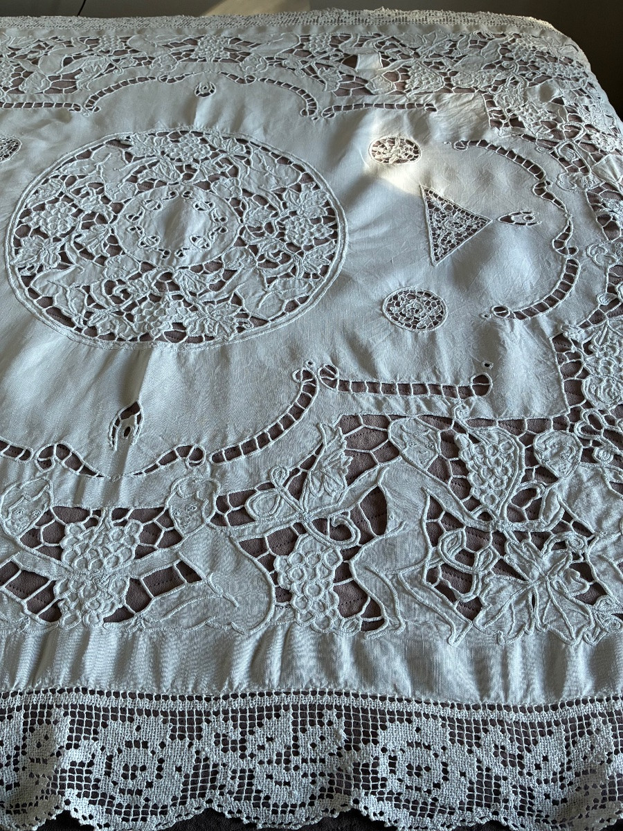 Nappe  «  la ronde des vendanges « -photo-5