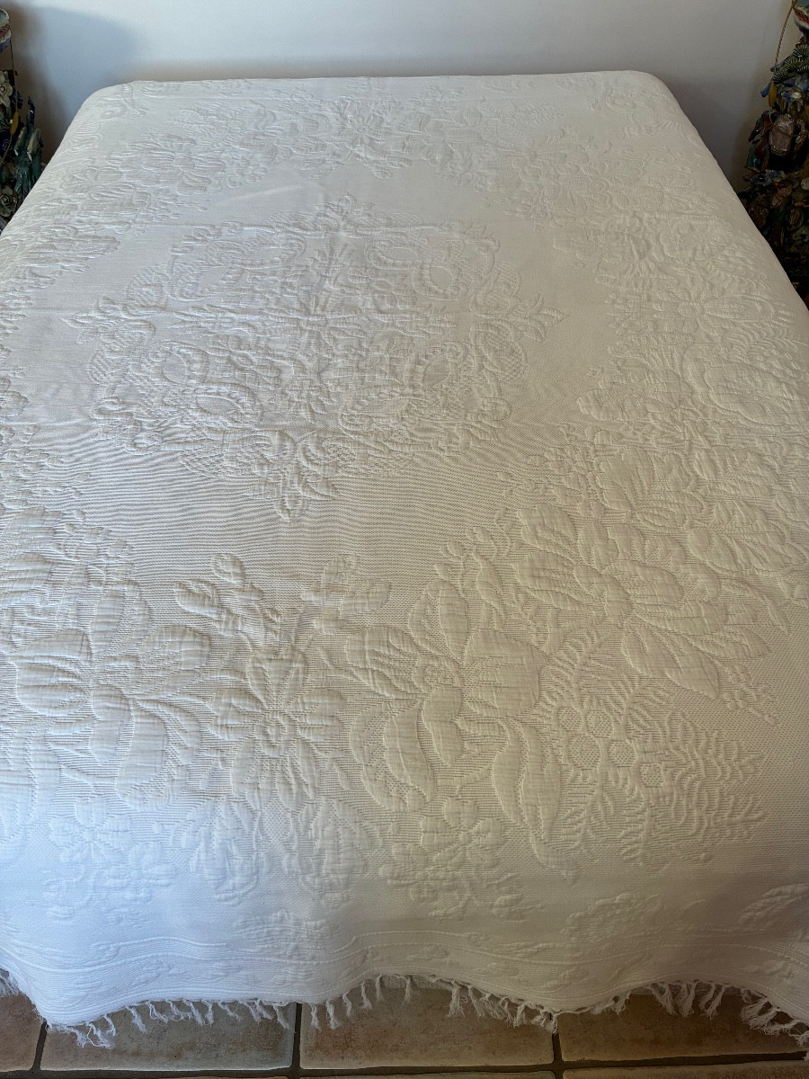 Dessus de lit en coton 