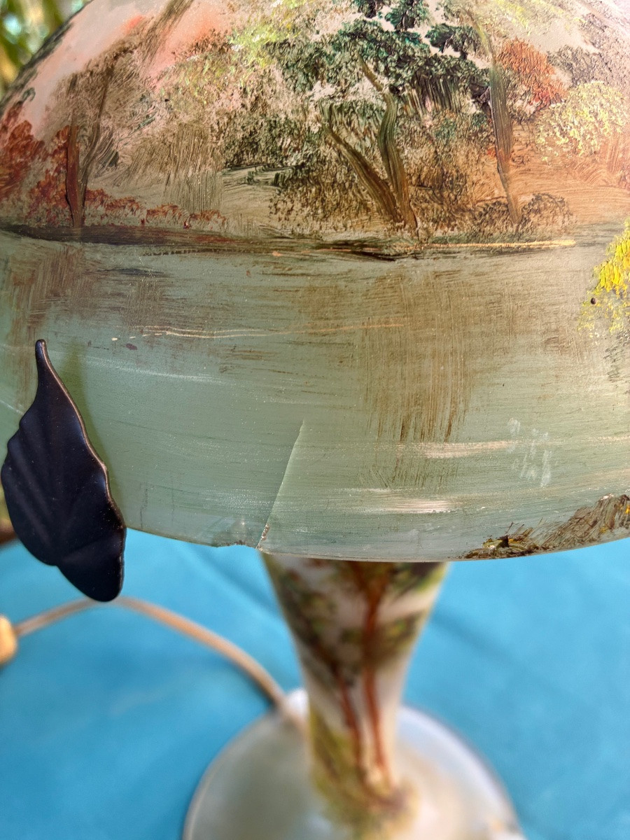 Lampes en verre peint-photo-3