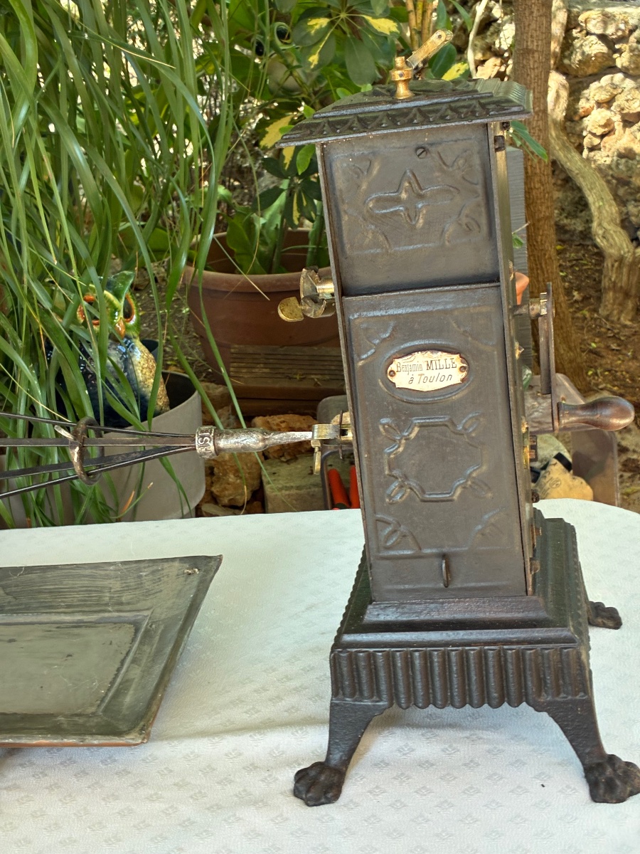 Tourne Broche ancien -photo-2