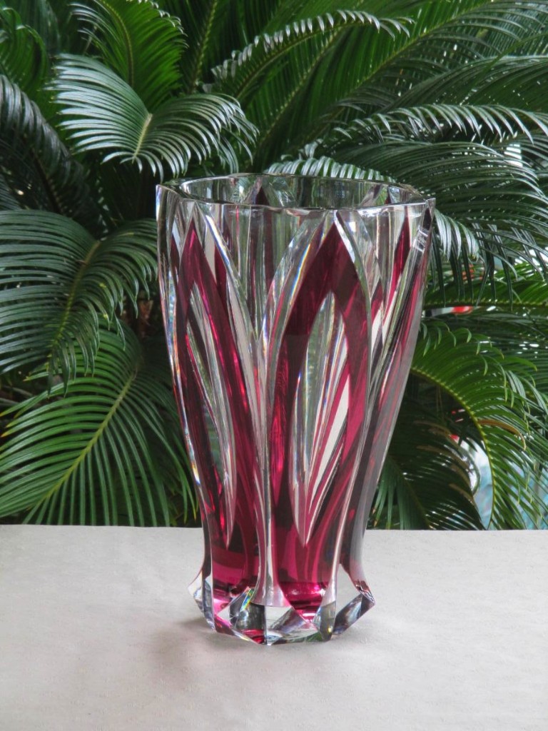 Vase  Cristal Slouis-photo-2