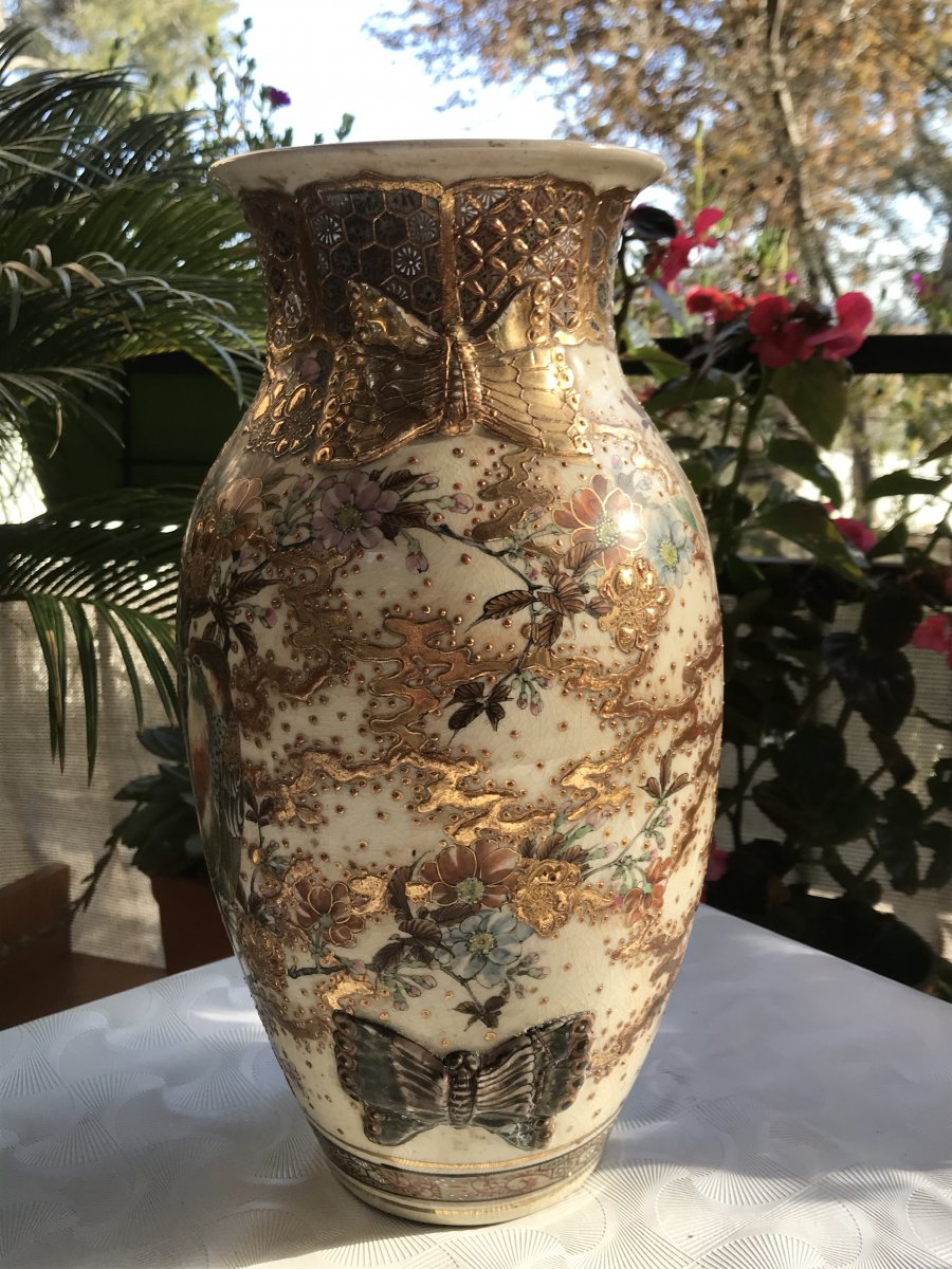 Vase  XIXe Japon-photo-2