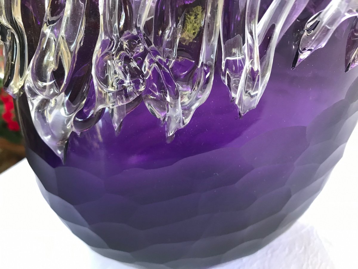 Vase en verre soufflé -photo-1