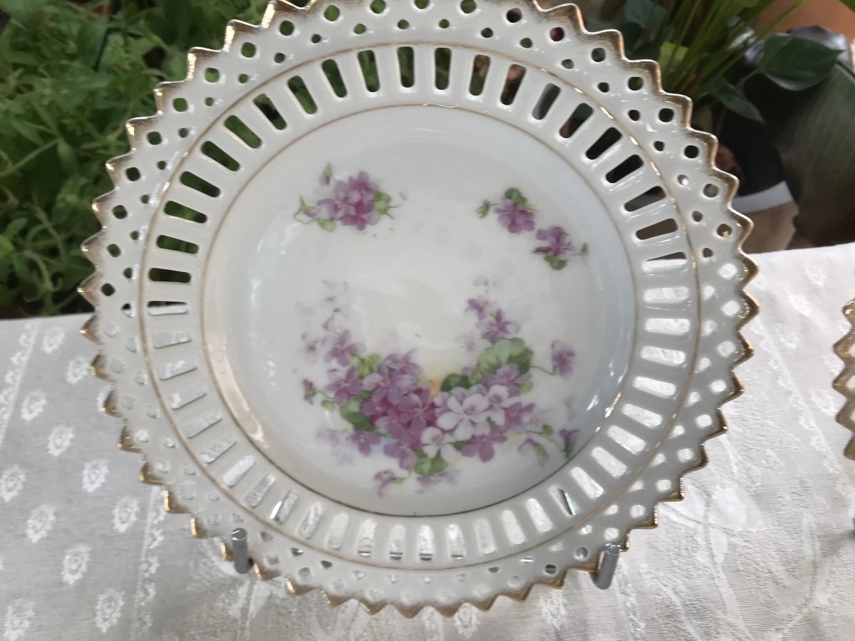 Openwork Porcelain Plates-photo-2