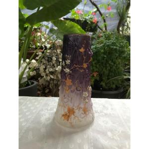 Molded Glass Vase