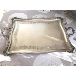 Silver Metal Tray